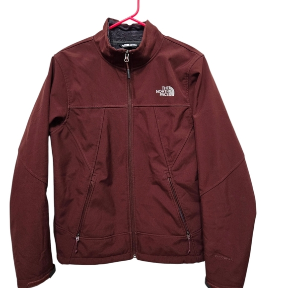 The North Face Maroon Windwall Jacket Size S